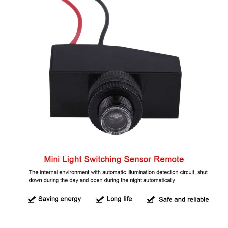 Light Sensor Control Switch 12V 24V 36V 48V Photocell Light