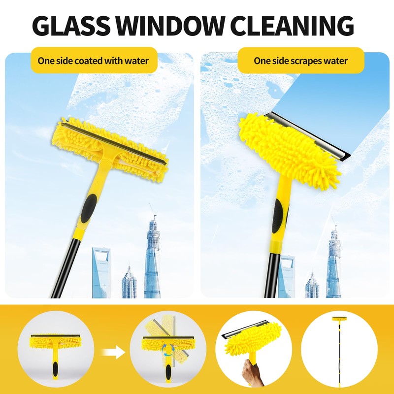High Ceiling Fan Cleaner Duster for Fans Blades Cleaner with