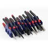 HGSKEO 10-Slot Heavy-Duty Plastic Tool Pliers Organizer Rack, 2-Pack with