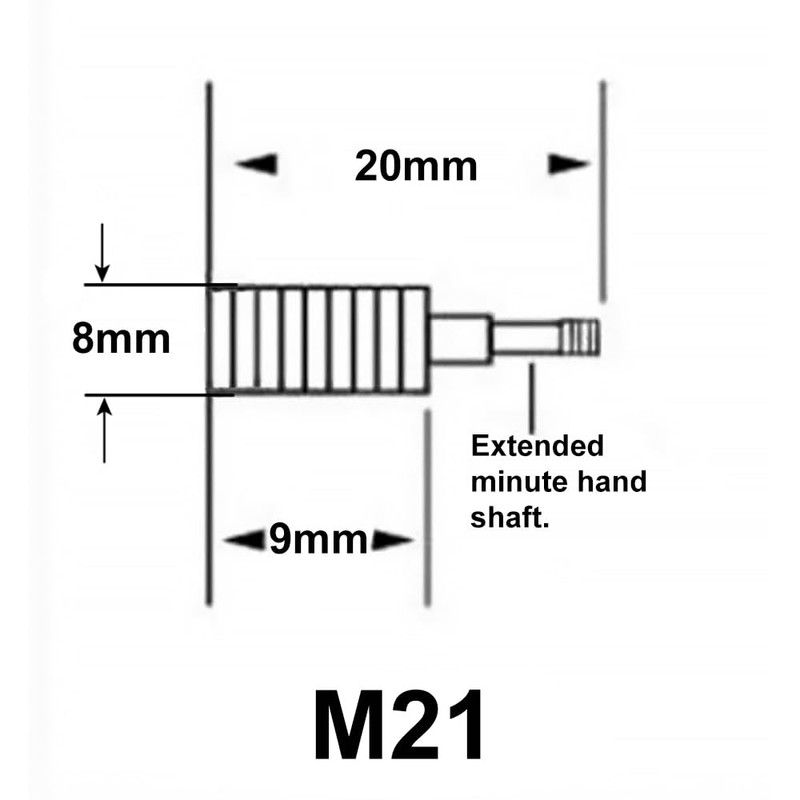 WYZBEN 17 inch (Total Length of Minute Hand 23 inches)