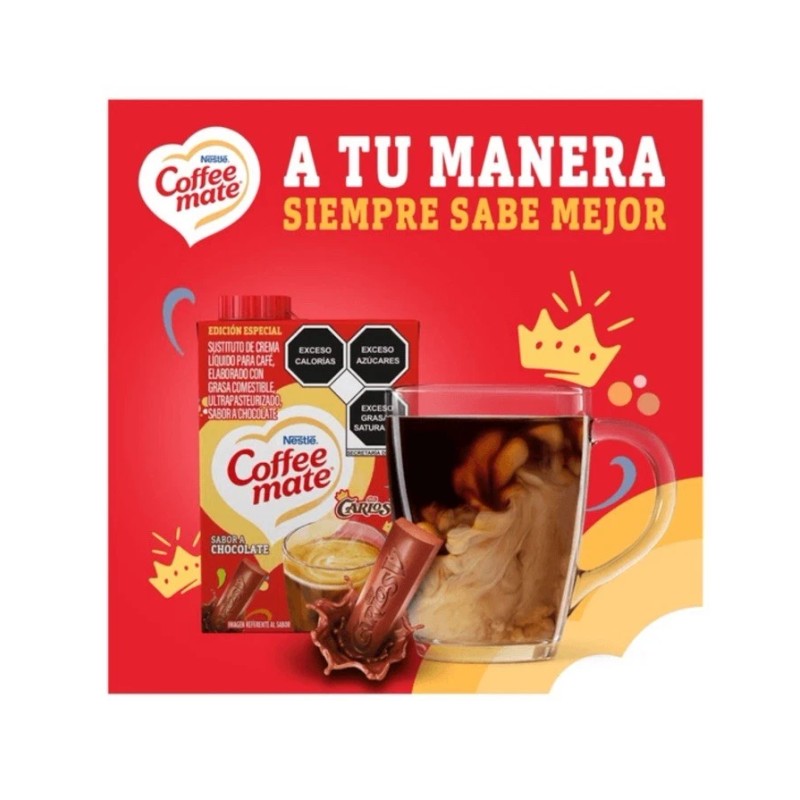 Coffee-mate 3 -COFFEE MATE CHOCOLATE CARLOS V COFFEE CREAMER LIMITED