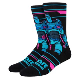 Stance Lightyear Kids Crew Socks (LG (2 Little Kid - 5.5 Big Kid Shoe Size), Black)