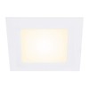 Tecnolite Lámpara LED Empotrado, Lámpara LED Empotrable Cuadrada, 6 W,
