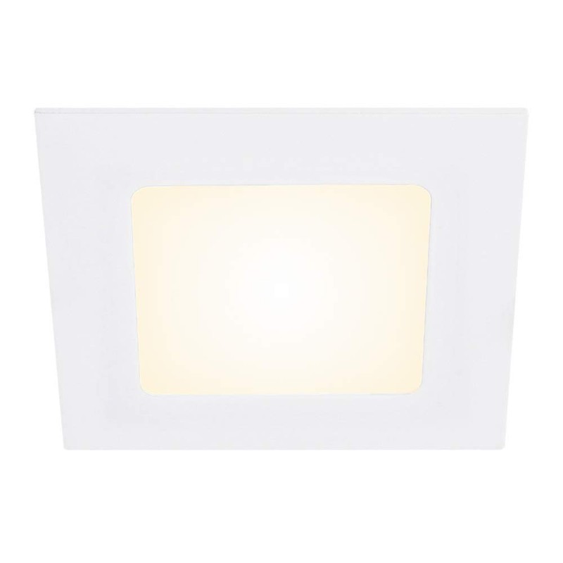 Tecnolite Lámpara LED Empotrado, Lámpara LED Empotrable Cuadrada, 6 W,