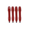 HUYILUN0104 1 Lot Red Painted Exterior Door Handle Outside Compatible