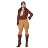 California Costumes 01524L Amelia Earhart - Aviator - Adult Costume