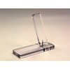 NO-M.A.R 1911 Clear Acrylic Pistol Display Stand Single Stack 45acp