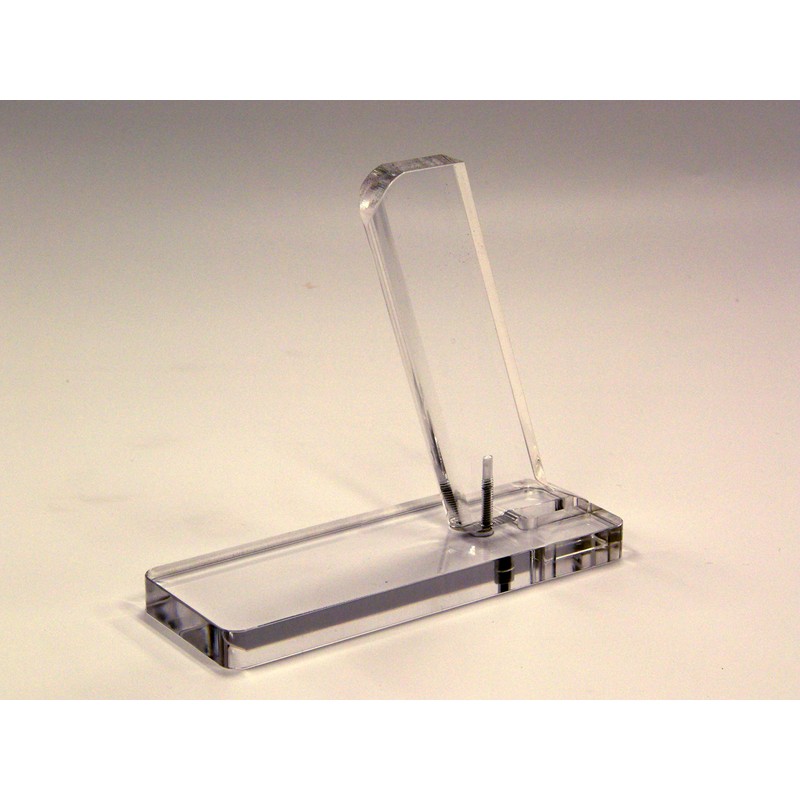 NO-M.A.R 1911 Clear Acrylic Pistol Display Stand Single Stack 45acp