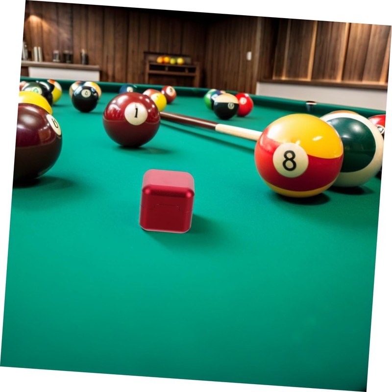 Kisangel Portable Tip Chalk Carrier Clip for Billiards and Pool