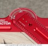 Woodpeckers Woodworking Protractor Head, Inch, Turns Woodpeckers Woodworking Rules Into