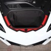 autopart2021 Red Front Trunk Bezel Gloss Stainless Plate Trim For