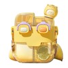 Kawaii Water Bottle Fashion Plastic Double Drinking Water Bottle with