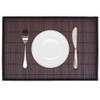 vidaXL 6 Bamboo Placemats Kitchen Dining Room Oriental Coaster Table