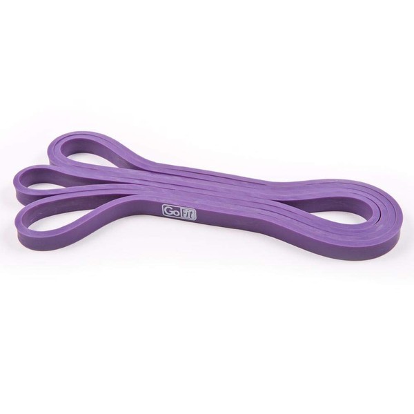 GoFit Wide Super Resistance Bands - Resistance Training Loops, Purple, 20-30 lbs, GF-PSB.5