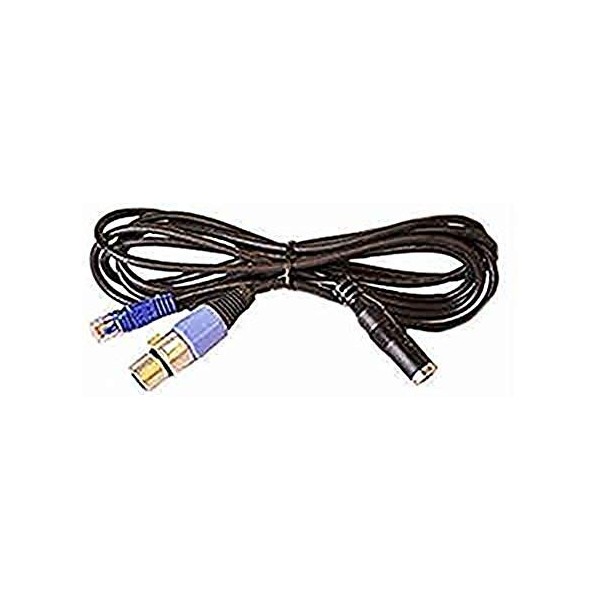 CC-1-IM Icom Modular Original Heil Sound Microphone Cable Icom Modular to XLR 4 Pin Female with 1/4 Inch Jack for PTT - Cable Length 8 Feet