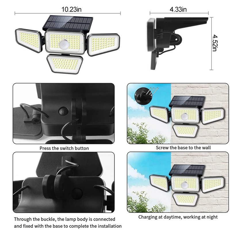 Vortex 0168 Multifunctional high Brightness high Induction 4 Head 270pcs