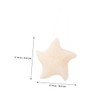 IWOWHERO 2pcs Star Shape Exfoliating Bath Sponge Brush Scrubber for
