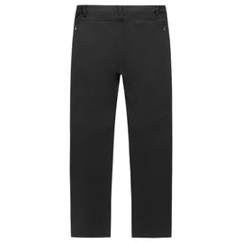 Gash Hao Men's Lightweight Hiking Pants Waterproof 6 Zipper Pockets Quick Dry Work Travel Fishing Outdoor Elastic Waist Athletic Pants(Black 34W*30L)