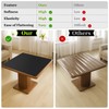 Warmstar Leather Table Cover 28 x48 Inch, 1.8MM Thick PVC