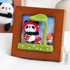 Needle Felting Kit Photo Frame Wool Felting Supplies Animal Plush
