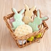 AWAVM Easter bunny cookie cutter, Easter cookie cutters, pack of