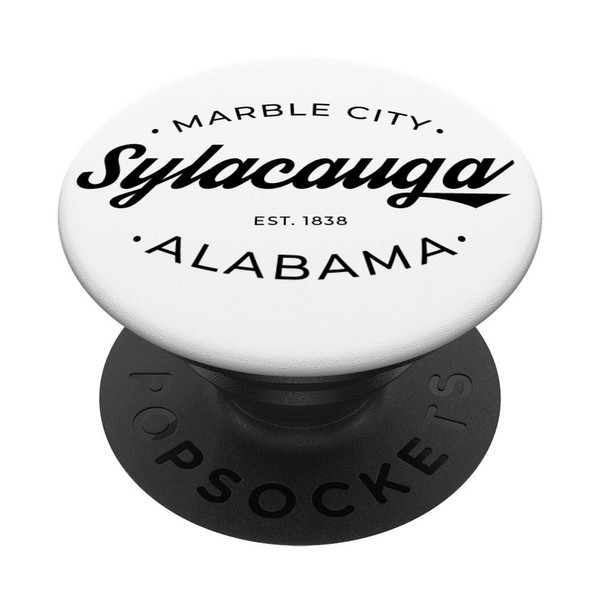 Sylacauga Alabama Marble City Retro Design PopSockets Grip and Stand