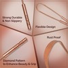 MasterMedi Tongue Scraper Tongue Scraper Stainless Steel New (Copper 2