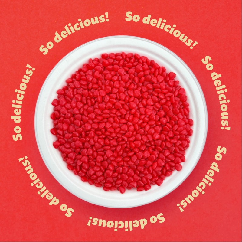 Cinnamon Imperial Hearts | 3 Pound Bag | Hot Cinnamon