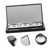 WOONEKY 3-grid Diy Eyeshadow Palette Refillable Cream Shadow Set Travel