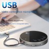 eppfun SK001 MAX Bluetooth Speakerphone with Mic, 360° Voice Coverage