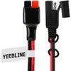 Yeebline SAE Anderson Connector, 2FT 12AWG 45A Anderson Connector Adapter