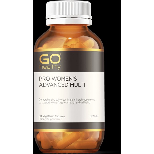 GO Healthy PRO Women's Advanced Multi Vege Capsules 60