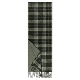 Roeckl Cross Pattern 35 x 180 Scarf Moss 8720 One Size, Moss 8720