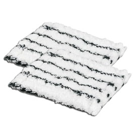 Maximex Microfaser-Ersatzbezug für Teleskop Bad- & Fliesen-Wischer Profi 2er Set, 12 x 16 cm, aus 100% Polyester, waschbar bei 60°C