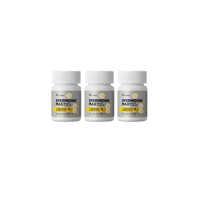 (NS홈쇼핑)뉴트리 스페르미딘 맥스 3병(3개월분)35029801 (NS Home Shopping) Nutri Spermidine Max