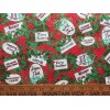 Cotton Quilt Fabric Christmas Labels Glitz by Winthur Sempliner by