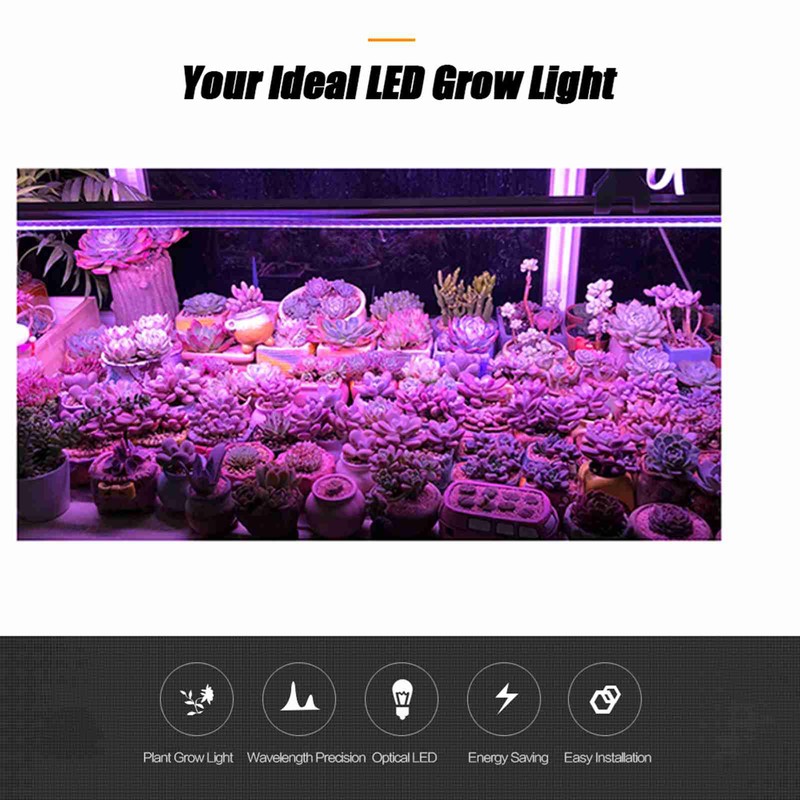 5pcs LED Plant Grow Tube 5W Low Power Consumption T5