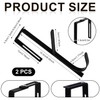 AIEX Adjustable Wardrobe Hooks, Door Hooks, Coat Hooks, Door Coat