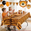 4 Pack Jungle Safari Animal Tablecloths Plastic Animal Theme Tablecloths