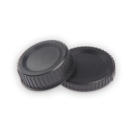 Operitacx 5 Set DSLR Camera Body Cap Set with Rear Lens Covers Cameras Durable Protection Against Moisture and Dust