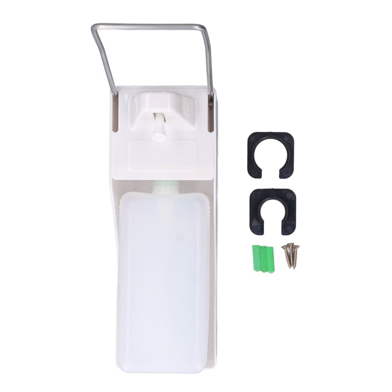 Elbow Press Soap Dispenser 1000ml Large Capacity Wall Mount Toilet