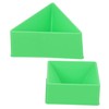 Ciieeo 2pcs Rice Dumpling Molds Rice-Pudding Molds Triangle Zonzi Mold