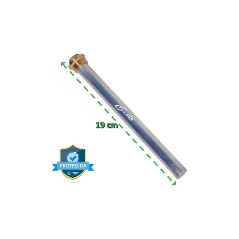 Ánodo O Barra De Magnesio Para Calentador Solar, 34