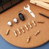 15PCS 4486 Multi Chuck Collet Set Compatible with Dremel, Keyless