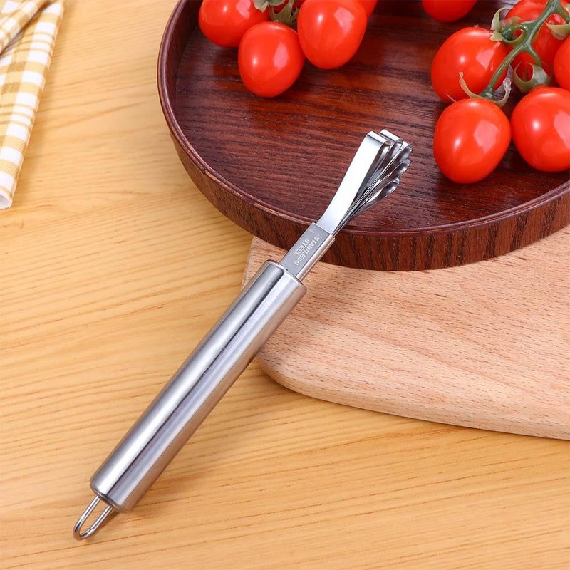 Stainless Steel Coconut Meat Scraper, Coconut Meat Removal Knife, Multi-Purpose