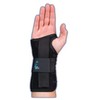 Med Spec Wrist Lacer, 8" Black - Large Right