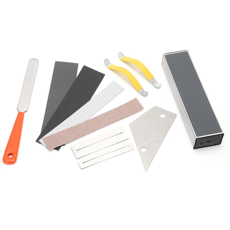 Guitar Luthier Tool Set Levelling Maintenance Repair Kit Accessory for