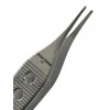 Avon Surgical 4.75in Adson Micro Dressing Forceps, Serrated, Straight w/