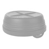 Fryer Silicone Liner Foldable Round Wavy Stripe Heat Resistant Reusable