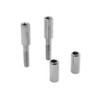 HTTMT MT387-001- Chrome 2 Inches Mirror Extensions Kit Compatible with